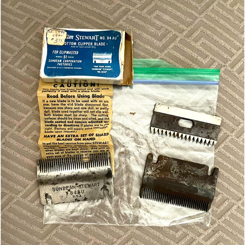 Sunbeam Stewart clipper blade
